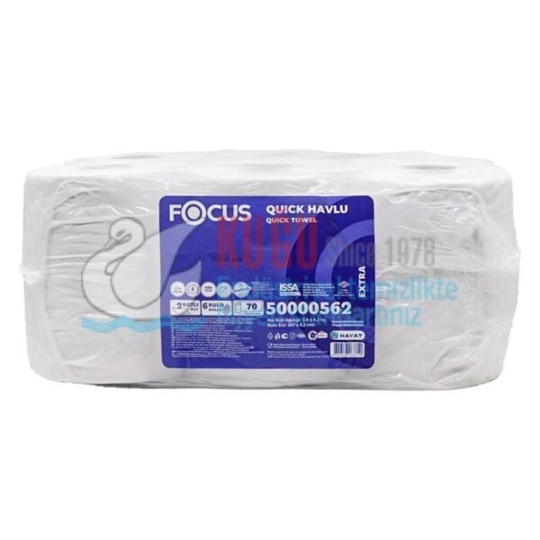 50000562 Focus Extra Quick Havlu 70 Metre 6'Lı 20,7 Cm - Görsel 3