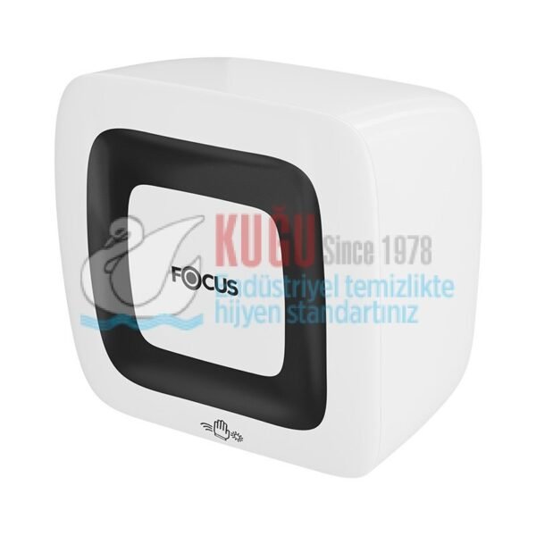 50004192 FOCUS PROFESYONEL BEYAZ RENK 21 CM FOTOSELLİ Adaptörlü HAREKETLİ HAVLU DİSPENSERİ ( PİLLİ ve Elektrikli ) - Görsel 3