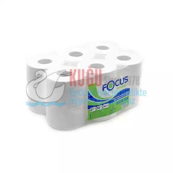 5038368 Focus Optimum Jumbo Mini Tuvalet Kağıdı 12 Adet x 92m - Görsel 2