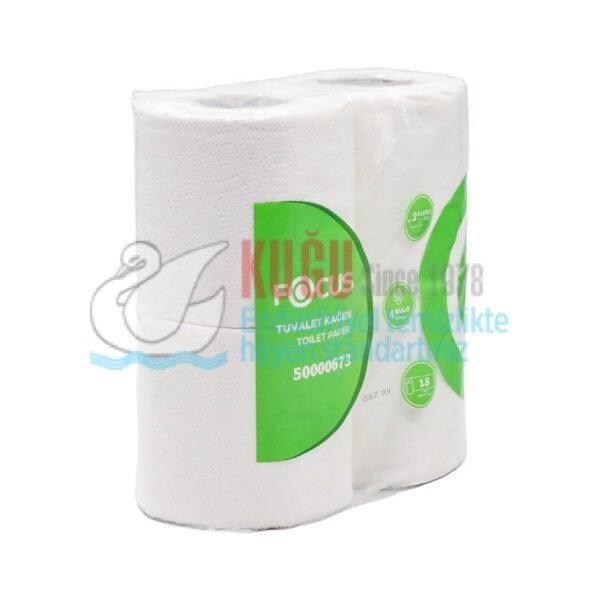 50000673 Focus Optimum Çift Katlı 18 Metre Tuvalet Kağıdı 4x12 Adet (1 Paket 4 Adet-Koli İçi 12 Paket) - Görsel 4