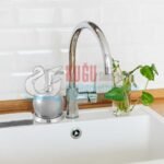 KGF-202381 304 S.S. Paslanmaz Çelik Set Üstü Oval Sıvı Sabunluk 250 Ml - Görsel 4
