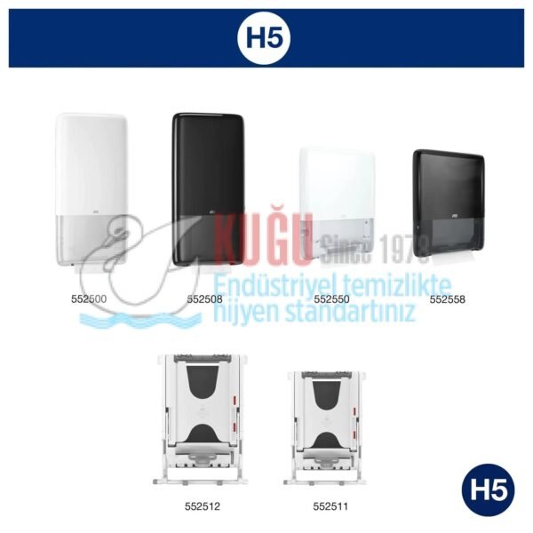 KT-100585 Tork PeakServe® Sürekli El Havlusu H5 Beyaz - (1 Paket 410 Adet-Koli İçi 12 Paket) - Görsel 10