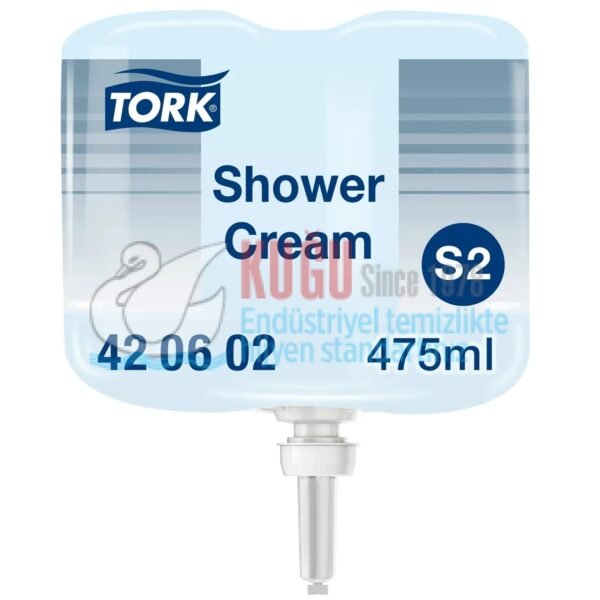 KT-420602 Tork 475 ML Premium Mini Saç & Vücut Lüks Krem ​​Sabun (1 Adet 475 ML-Koli İçi 8 Adet) - Görsel 1