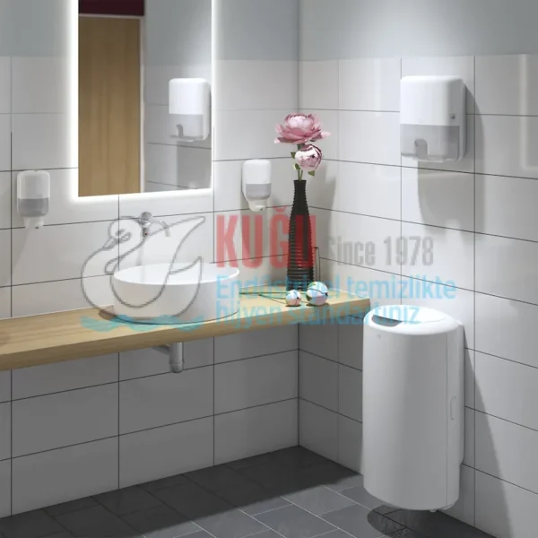 KT-552100 Tork Xpress®  H2 Sistem Beyaz Mini Z Katlı Havlu Dispenseri - Görsel 9