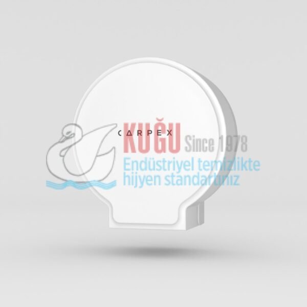 KGC-910611-W Carpex Beyaz Renk Optima Mini Jumbo Tuvalet Kağıt Dispenseri - Görsel 1
