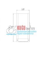 2648 430 Kalite Paslanmaz Çelik Mini Jumbo WC Tuvalet Kağıdı Dispanseri Aparatı - Görsel 8