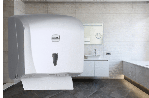C-V Kağıt Havlu Dispenseri Kapasite 300 Havlu (White) K40 - Görsel 3