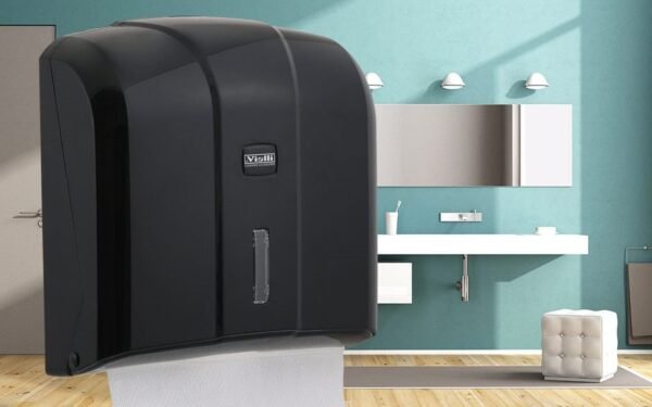 Z Katlı Kağıt Havlu Dispenseri Kapasite 300 Havlu (Beyaz) KH300 - Görsel 4