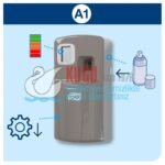 KT-256055 Gri Renk Tork Ortam Kokusu Spreyi Dispenseri - Görsel 9
