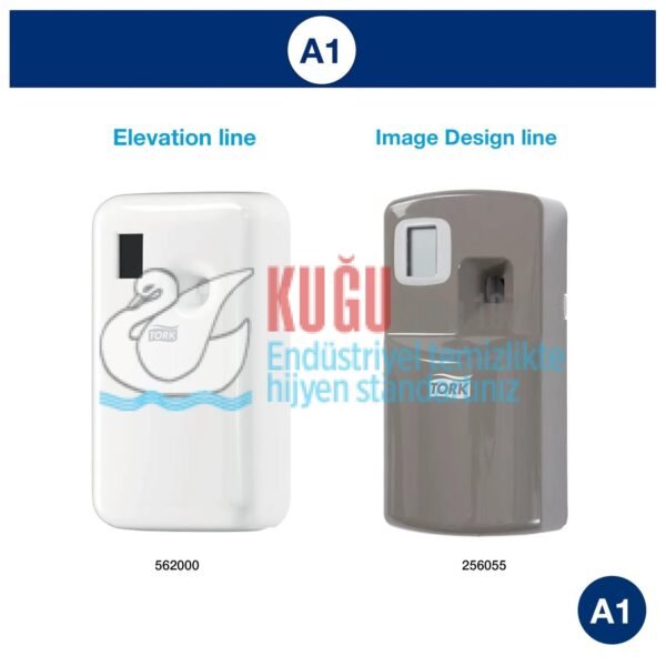 KT-256055 Gri Renk Tork Ortam Kokusu Spreyi Dispenseri - Görsel 8