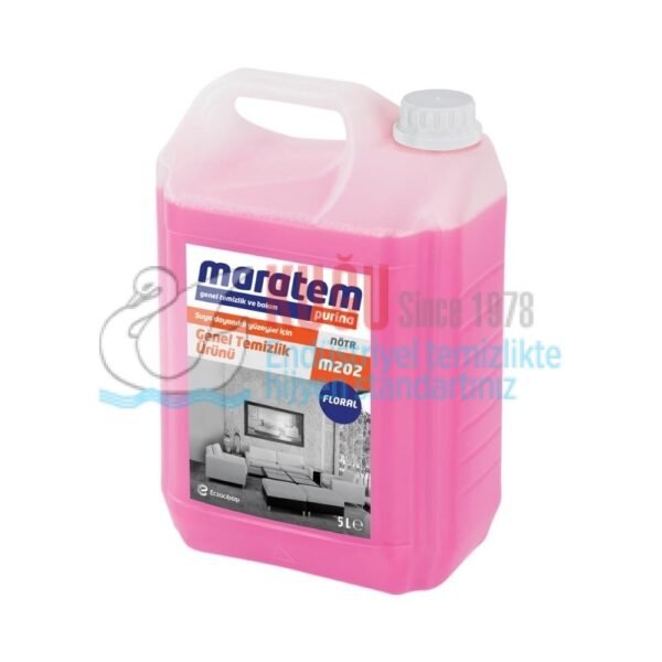 9225114 Maratem M202 Genel Yüzey Temizleyici Floral 5 Lt - Görsel 1