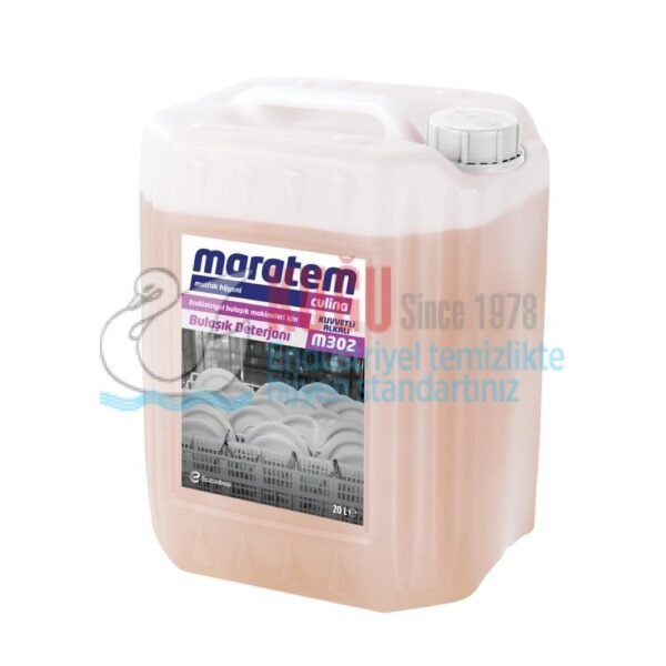 9225390 Maratem M302 Endüstriyel Bulaşık Deterjanı 20 Lt - Görsel 1