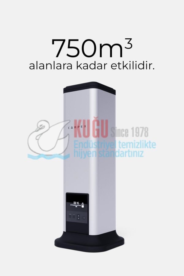 529201080001 Carpex Gri Renk Maxx Tower 750-X Geniş Alan Etkili Koku Makinesi - Görsel 2
