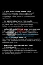 529201080001 Carpex Gri Renk Maxx Tower 750-X Geniş Alan Etkili Koku Makinesi - Görsel 5