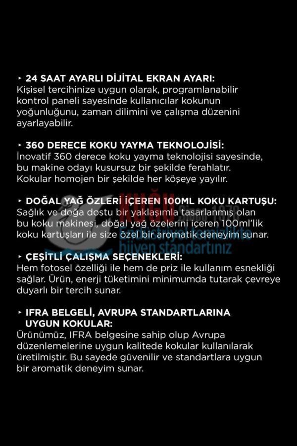 529201080001 Carpex Siyah Renk Maxx Tower 750-X Geniş Alan Etkili Koku Makinesi - Görsel 5