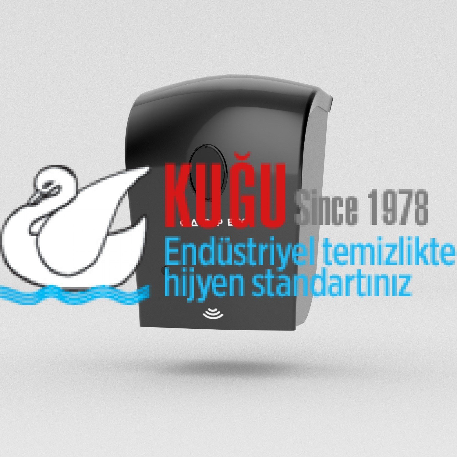 nature-touchless-hygiene-dispens.jpg KGC-529302150001 Carpex Nature 900 ML Üstten Doldurmalı Sensörlü Pilli Sıvı Sabunluk Aparatı - Görsel 1