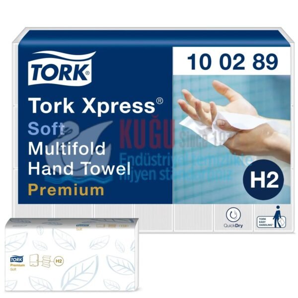KT-100289 Tork Xpress® Ekstra Yumuşak Çok Katlı El Havlusu Premium (1 Paket 150 Adet-Koli İçi 21 Paket) - Görsel 4