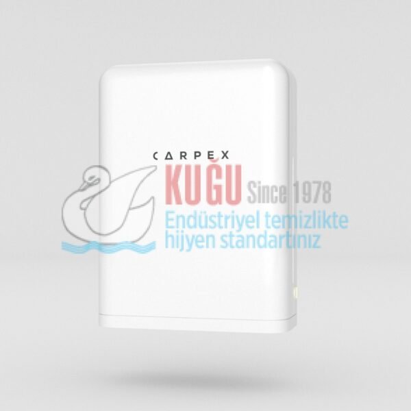 KGC-913150-B-W Carpex Prestij Serisi Beyaz Renk Katlamalı Slim Kağıt Havlu Dispenseri Büyük Boy - Görsel 1