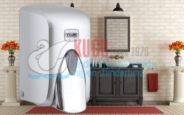 Köpük Dispenseri 500 ml (KROM) F5C - Görsel 1