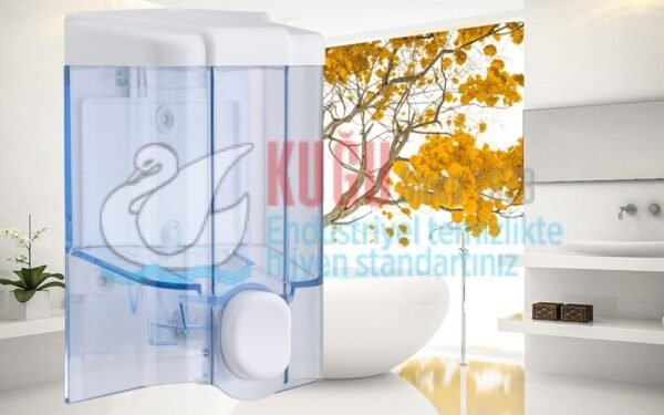 Sıvı Sabun Dispenseri 500 ml (Şeffaf ) S2T - Görsel 1
