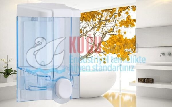 Sıvı Sabun Dispenseri 1000 ml (Şeffaf) S4T - Görsel 1