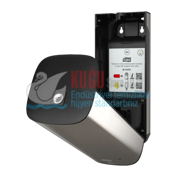 KT-460009 Tork Intuition™ Sensörlü Paslanmaz Çelik Metal S4 Sistem Köpük Sabun Dispenseri - Görsel 4