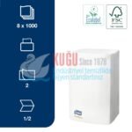 KT-15850 Tork Xpressnap® N4 Sistem Ekstra Yumuşak Beyaz Dispenser Peçete (1 Paket 200 Adet-Koli İçi 40 Paket) - Görsel 6