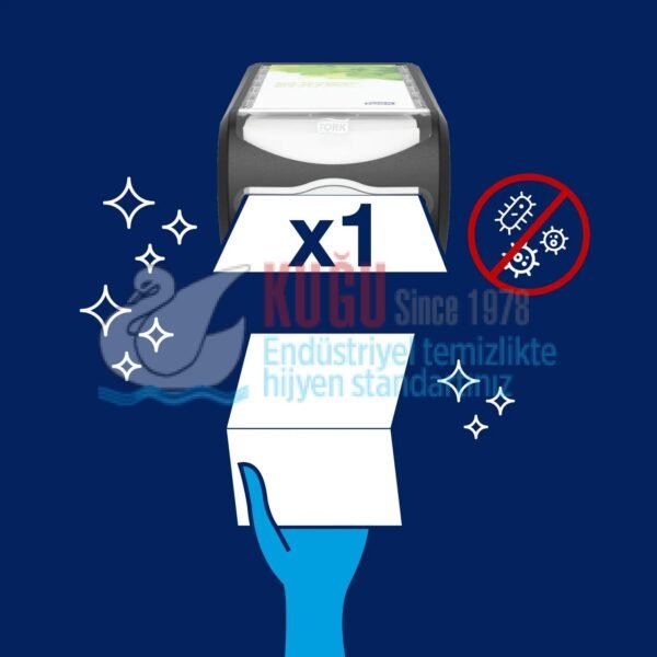 KT-272511 Tork Xpressnap® Siyah N4 Sistem Tezgah Üstü Peçete Dispenseri - Görsel 6