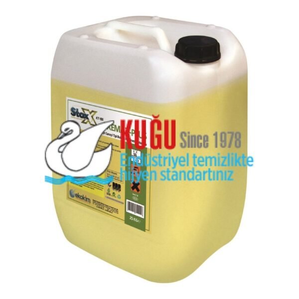 4623169 Stox 25 KG Exemat Plus KT-155 Sert Sular İçin Sanayi Tipi Bulaşık Makinesi Deterjanı - Görsel 1