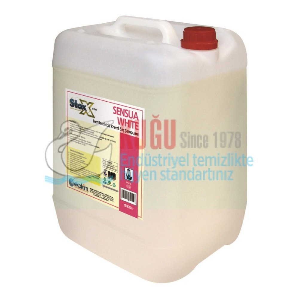 stox-69-sensua-white-h-708-10kg.jpg 4010244 Stox Sensua White Nemlendirici Kremli Saç Şampuanı 5 Kg - Görsel 1