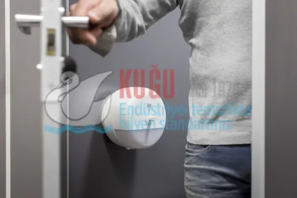 KT-681000 Tork SmartOne® T9 Sistem Beyaz Mini Cimri İçten Çekmeli WC Tuvalet Kâğıdı Dispenseri - Görsel 5