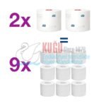 KT-127520 Tork Çift Rulo Premium Orta Boy WC Tuvalet Kağıdı 2 Katlı Gelişmiş T6 Beyaz - (1 Rulo 90 Metre-Koli İçi 27 Rulo) - Görsel 9