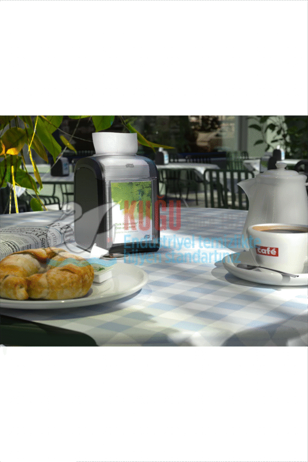 KT-272900 Tork Xpressnap Fit Siyah N14 Sistem Masaüstü Peçete Dispenseri - Görsel 4