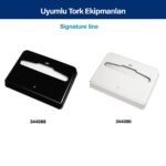 KT-750160 Tork V1 Sistem Klozet Kapak Örtüsü (1 Paket 250 Adet-Koli İçi 20 Paket) - Görsel 5