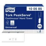 KT-100585 Tork PeakServe® Sürekli El Havlusu H5 Beyaz - (1 Paket 410 Adet-Koli İçi 12 Paket) - Görsel 4