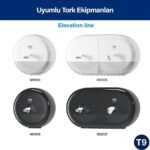 KT-472193 Tork SmartOne® Mini Cimri İçten Çekmeli WC Tuvalet Kâğıdı (1 Rulo 112 Metre-Koli İçi 12 Rulo) - Görsel 6