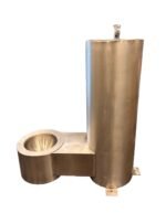 SBL-003 316 S.S. Satine Paslanmaz Çelik Gövdeli 3 Bölmeli Arıtmalı Dış Mekan Su Sebili - Görsel 5