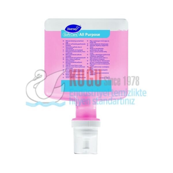 100938558 Soft Care Çok Amaçlı 4x1,3 L - Ferah kokulu hafif el sabunu