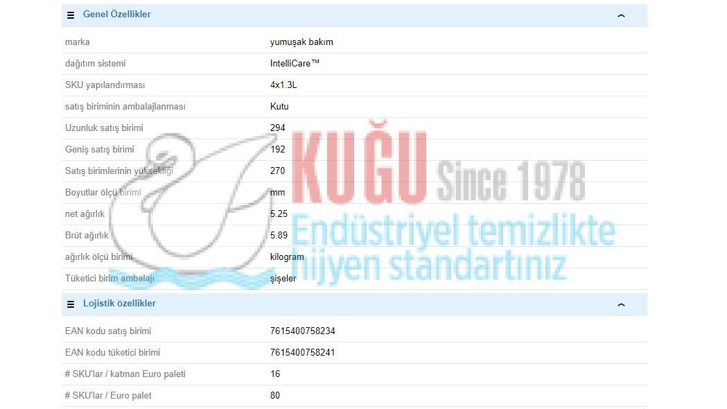 Second image of 100938560 Soft Care Deluxe Köpük 4x1,3L - Nemlendirici köpük sabun