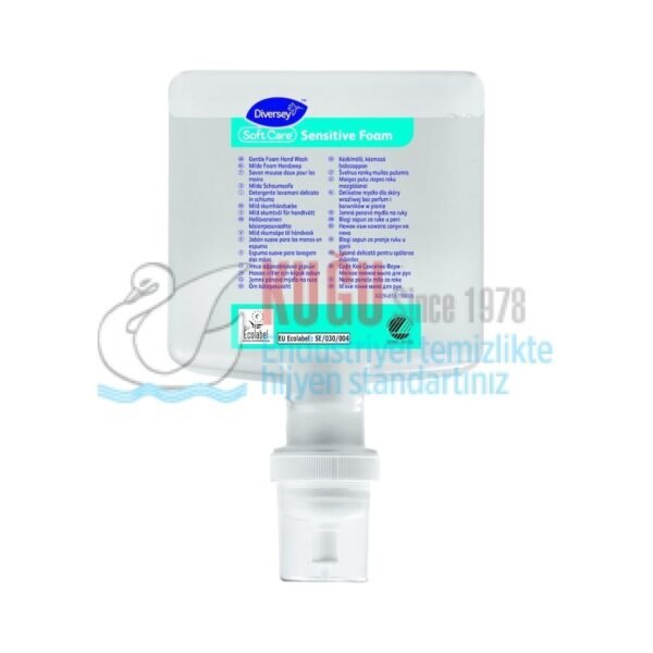 100940174 Soft Care Hassas Köpük 4x1,3L - Hafif köpük sabun