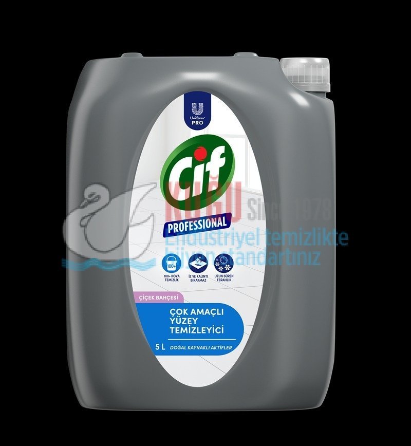 64376035 Cif Profesyonel Genel Yüzey Temizleyici Çok Amaçlı Yüzey Temizleyici 5 Litre