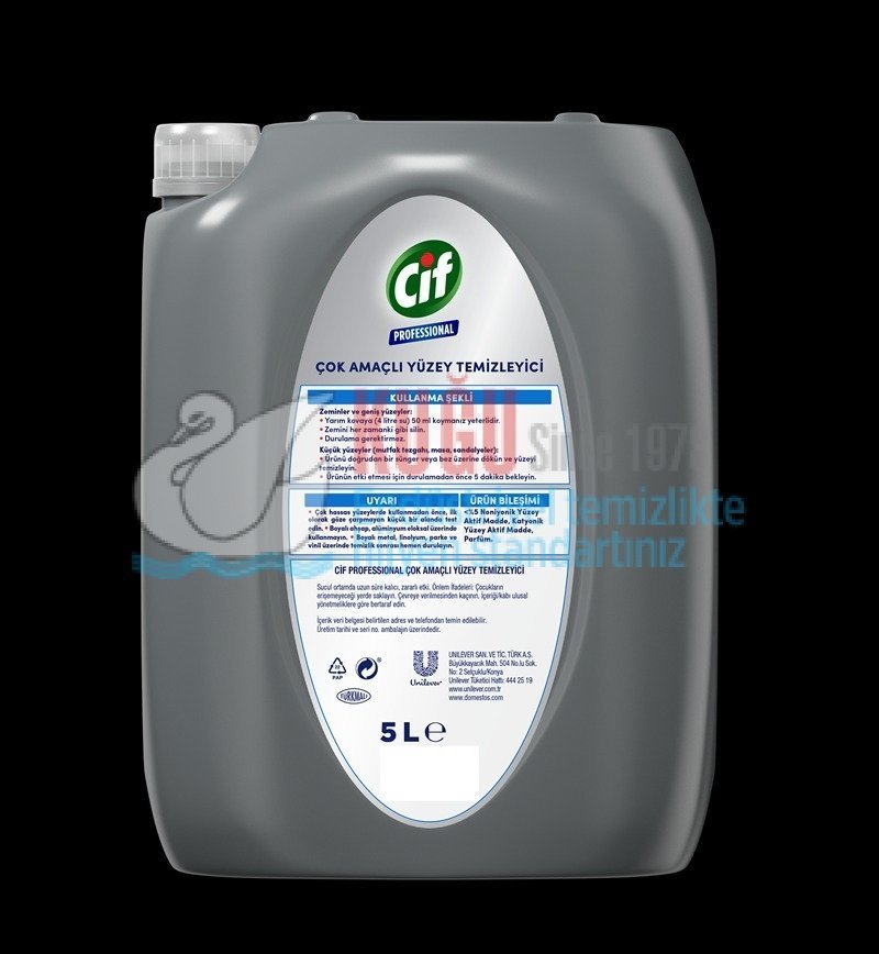 Second image of 64376035 Cif Profesyonel Genel Yüzey Temizleyici Çok Amaçlı Yüzey Temizleyici 5 Litre