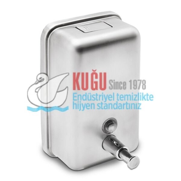 2679-E 304 Kalite Paslanmaz Çelik 500 ML Dikey Sıvı Sabun Dispanseri