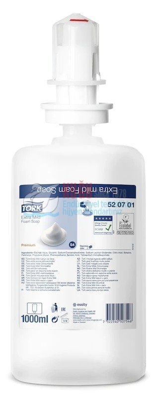 Second image of KT-520701 1000 ML Tork Ekstra Mild Köpük Sabun