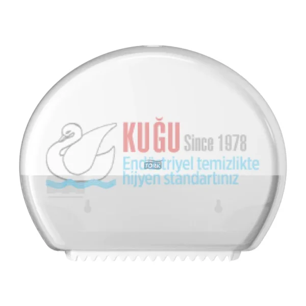Second image of KT-555000 Beyaz Tork T2 Sistem Mini Jumbo Tuvalet Kâğıdı Dispenseri
