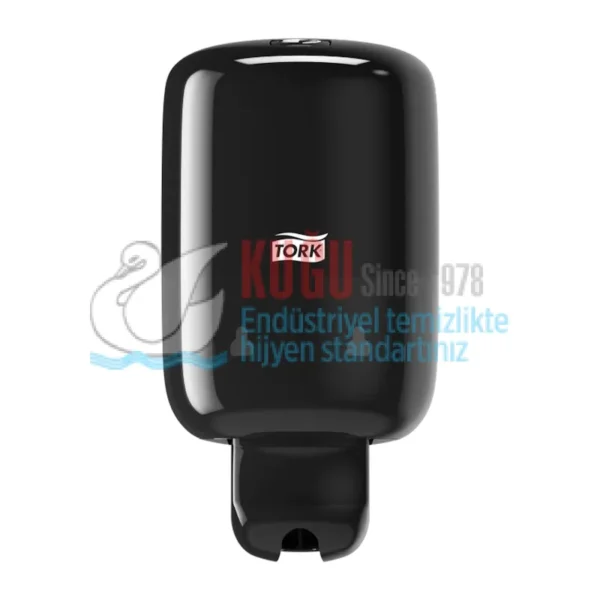 KT-561008 Tork Siyah Mini 475 ML S2 Sistem Sıvı Sabun ve Duş Kremi Dispenseri