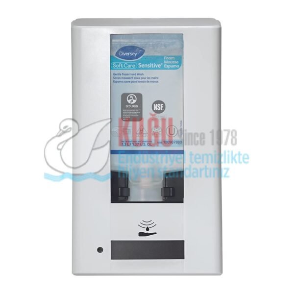 Second image of 70017260 Diversey Beyaz Renk SoftCare Sıvı ve Köpük Sabunlar ve Dezenfektanlar için IntelliCare Hibrit Sensörlü ve Fotoselli Dispenser