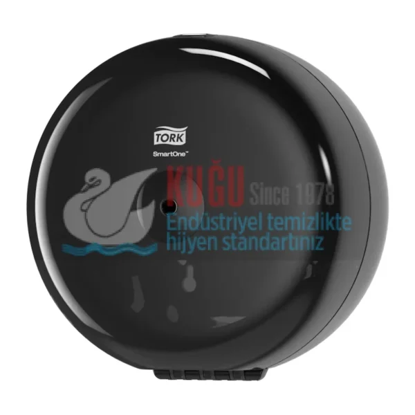 KT-681008 Tork SmartOne® T9 Sistem Siyah Mini Cimri İçten Çekmeli Tuvalet Rulosu Dispenseri