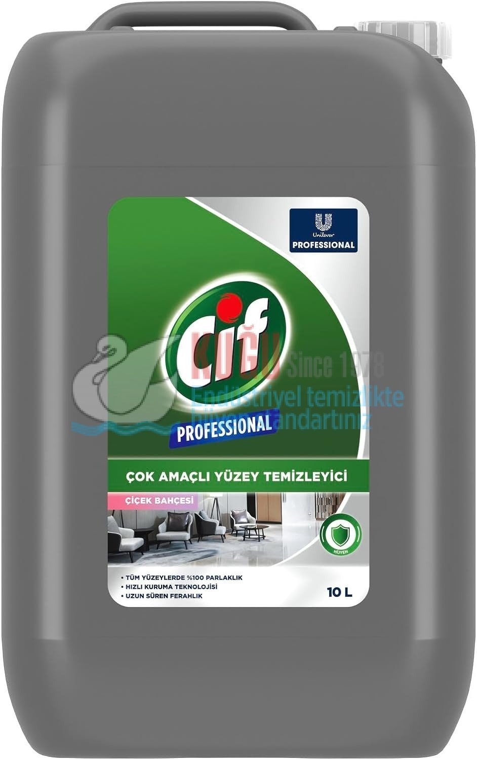 Second image of 68686184 Cif Profesyonel Genel Yüzey Temizleyici Çok Amaçlı Yüzey Temizleyici 10 L