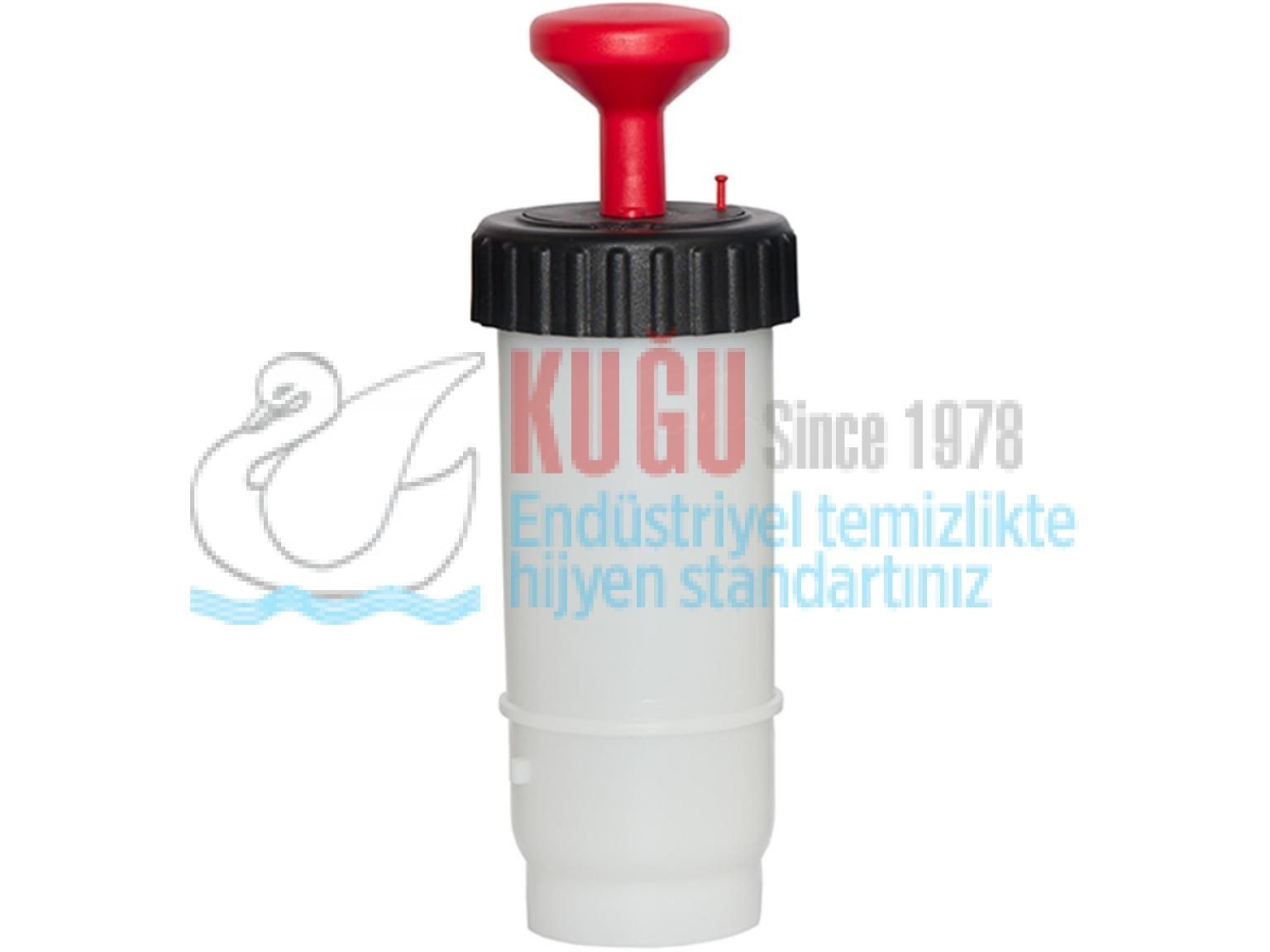 7524158 Diversey JonMaster Kırmızı Renk Versa Plus 2.0  Sprey Şişesi 0,6 LT Deterjan Kabı
